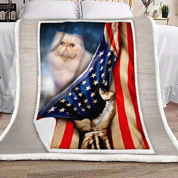 Cat Fleece Blanket Sherpa Blanket