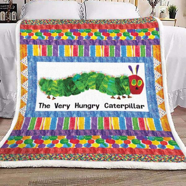Hungry Caterpillar Fleece Blanket Sherpa Blanket