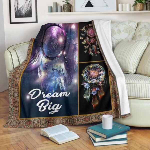 Dreamcatcher Fleece Blanket Sherpa Blanket