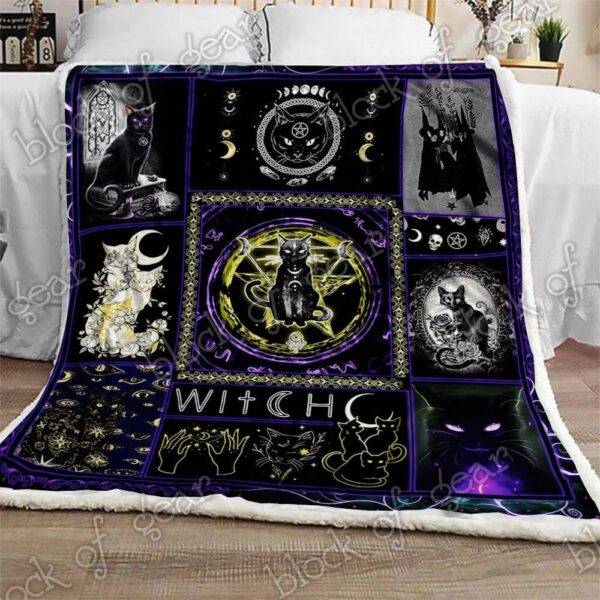 Cat Fleece Blanket Sherpa Blanket