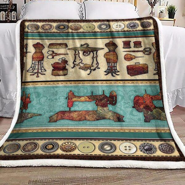 Sewing Fleece Blanket Sherpa Blanket