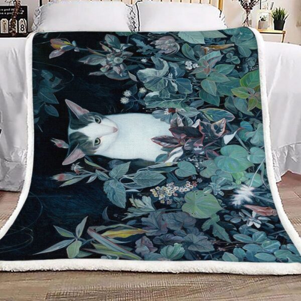 Cat Groves Fleece Blanket Sherpa Blanket