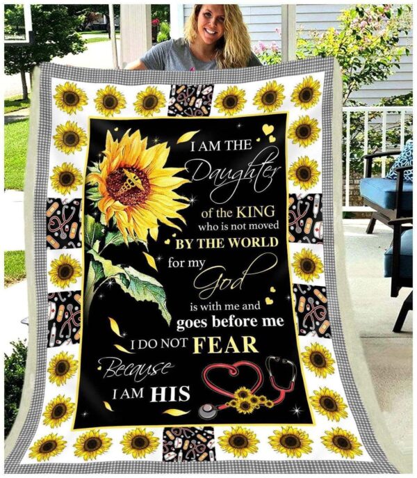 Sunflower Fleece Blanket Sherpa Blanket