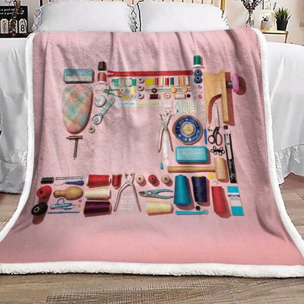 Sewing Fleece Blanket Sherpa Blanket