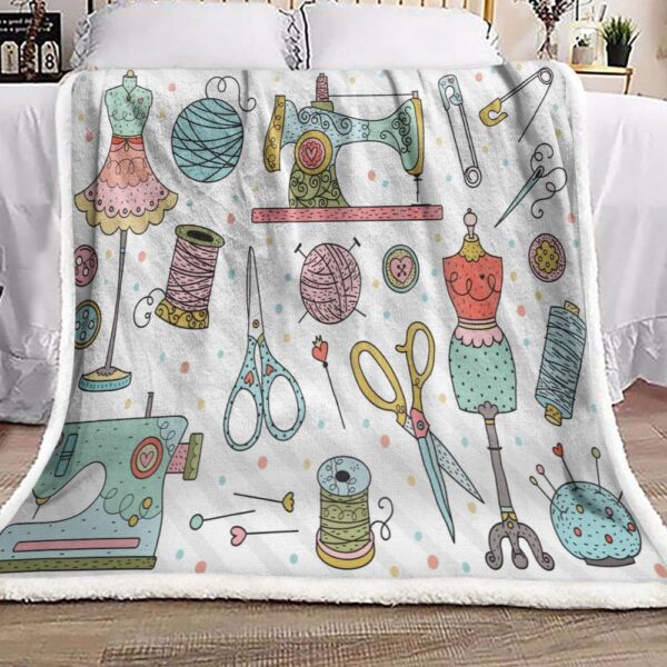 Sewing Fleece Blanket Sherpa Blanket
