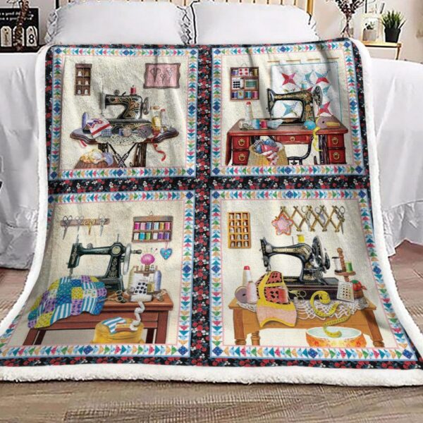 Sewing Fleece Blanket Sherpa Blanket