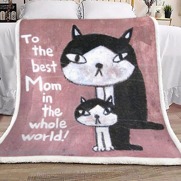 Cat Fleece Blanket Sherpa Blanket