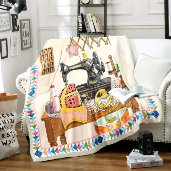 Sewing Fleece Blanket Sherpa Blanket