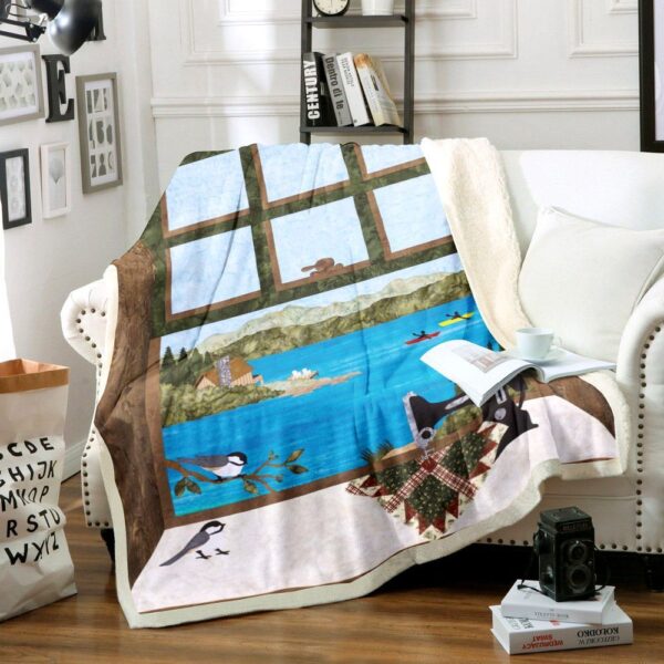 Sewing Fleece Blanket Sherpa Blanket