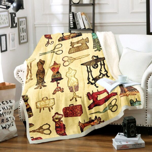 Sewing Fleece Blanket Sherpa Blanket