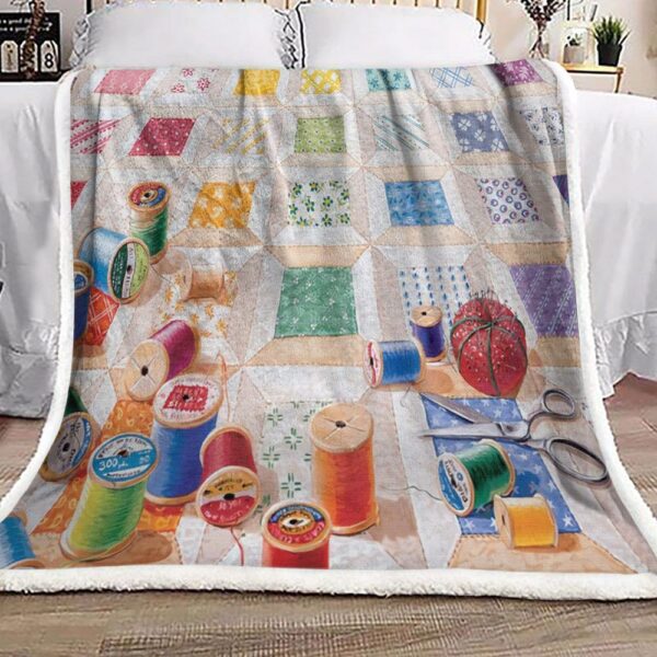 Sewing Fleece Blanket Sherpa Blanket