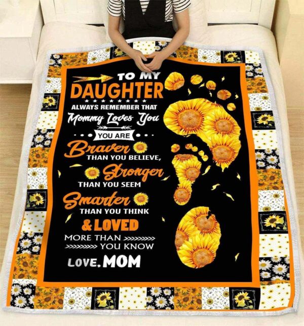 Sunflower Fleece Blanket Sherpa Blanket