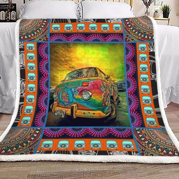 Camping Fleece Blanket Sherpa Blanket