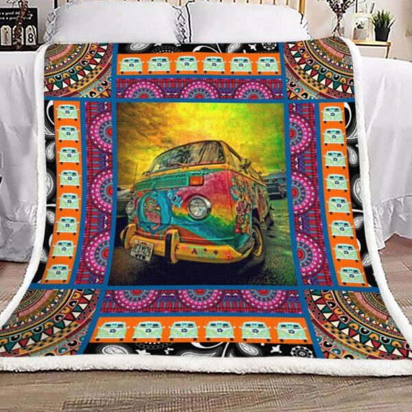 Camping Fleece Blanket Sherpa Blanket