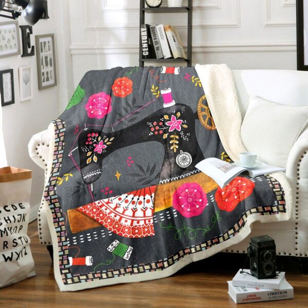 Sewing Fleece Blanket Sherpa Blanket