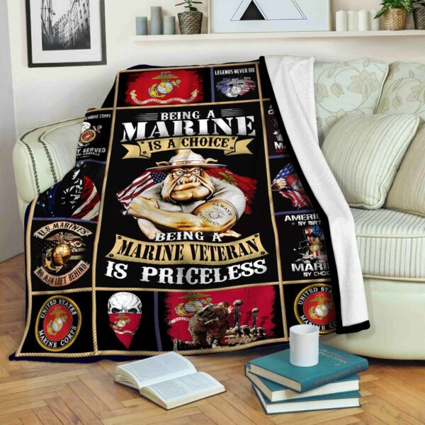 Marine Fleece Blanket Sherpa Blanket