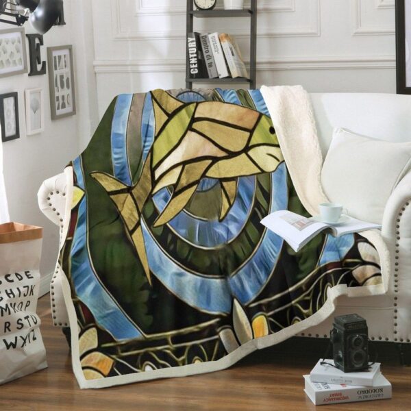 Shark Fleece Blanket Sherpa Blanket