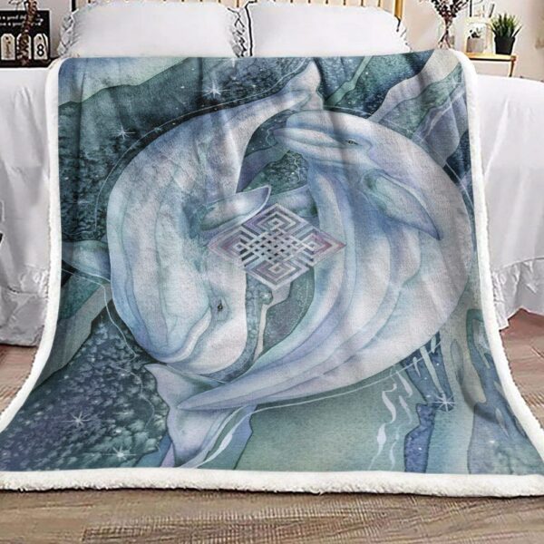 Dolphin Fleece Blanket Sherpa Blanket
