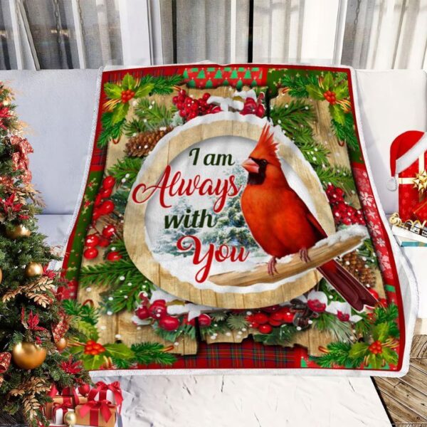 Cardinal Snow Water Fleece Blanket Sherpa Blanket