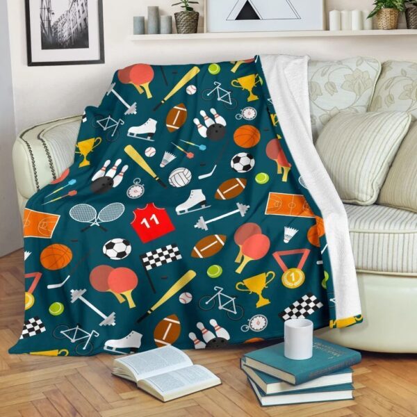 Physical Education Fleece Blanket Sherpa Blanket