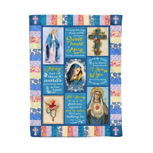 God Fleece Blanket Sherpa Blanket