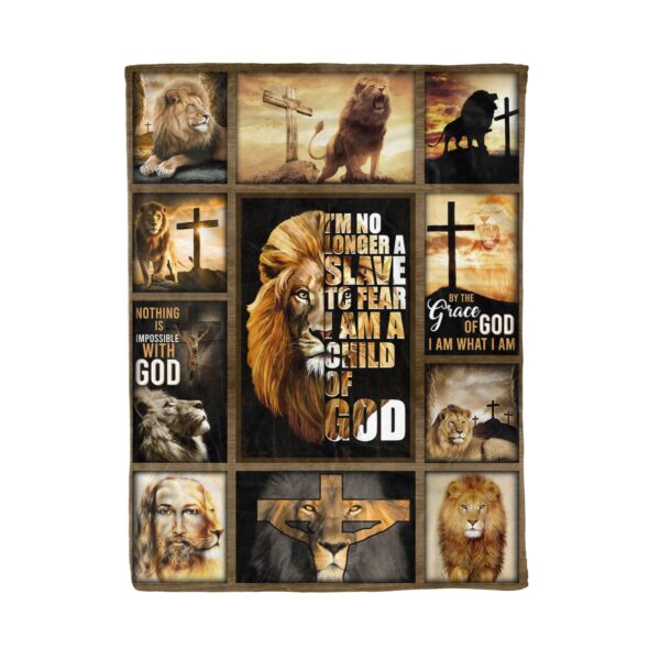 God Fleece Blanket Sherpa Blanket