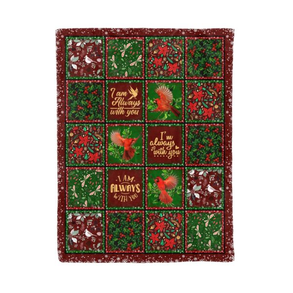 Cardinal Fleece Blanket Sherpa Blanket