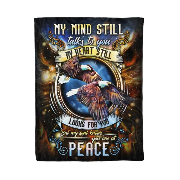 Eagle Fleece Blanket Sherpa Blanket