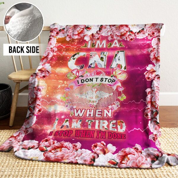 CNA Fleece Blanket Sherpa Blanket