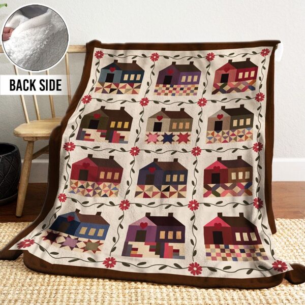 The Rabbit Factory Fleece Blanket Sherpa Blanket