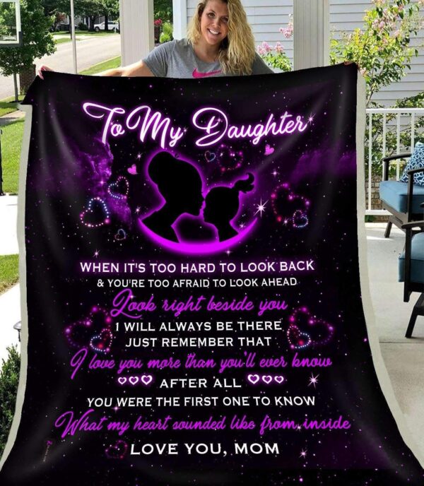 Daughter How Special You Are To Me Fleece Blanket Sherpa Blanket