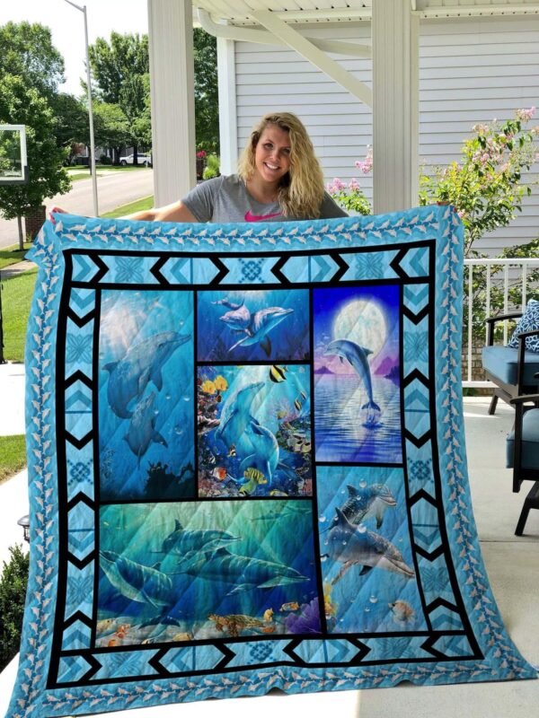 Dolphin Fleece Blanket Sherpa Blanket