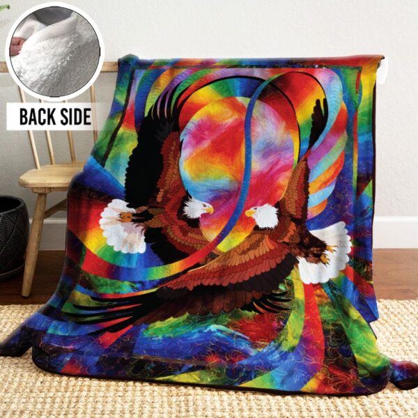 Eagle Fleece Blanket Sherpa Blanket