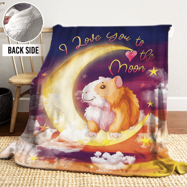 Guinea Pig Fleece Blanket Sherpa Blanket