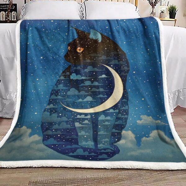 Cat Fleece Blanket Sherpa Blanket
