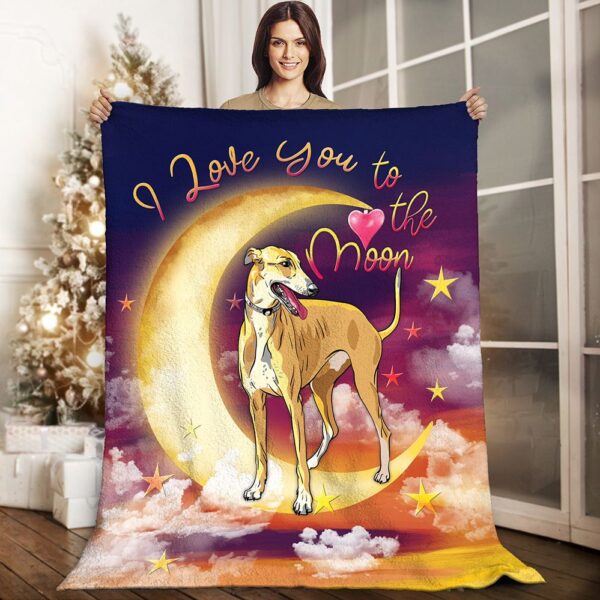 Greyhound Fleece Blanket Sherpa Blanket