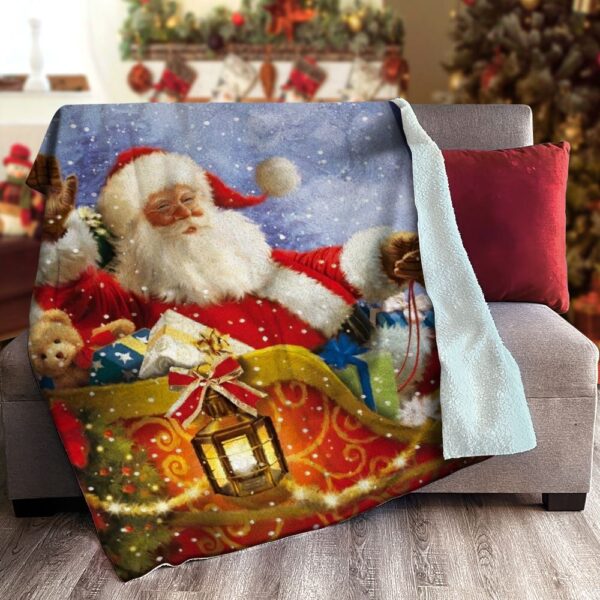 Christmas Fleece Blanket Sherpa Blanket