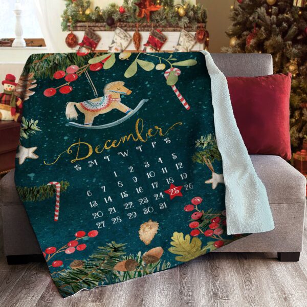 Christmas Fleece Blanket Sherpa Blanket