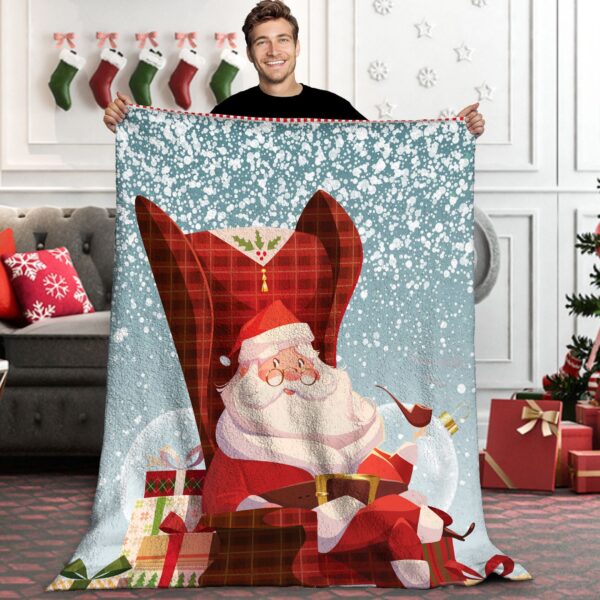 Christmas Fleece Blanket Sherpa Blanket