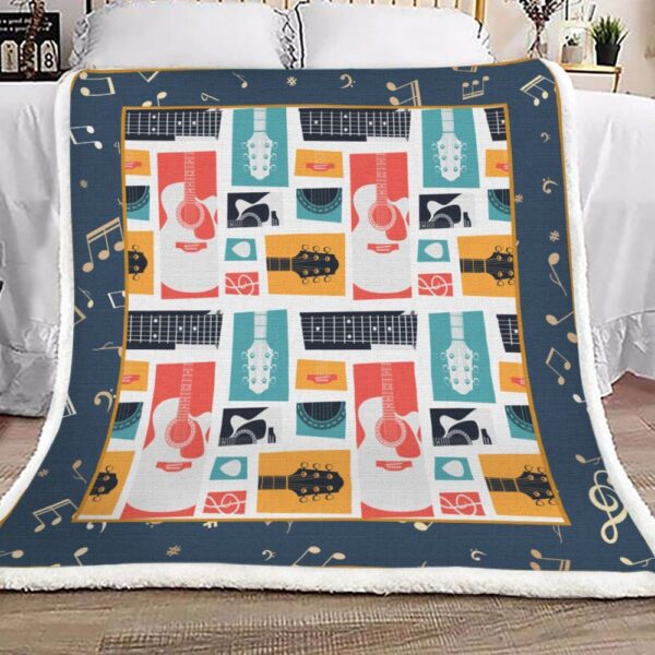Music Fleece Blanket Sherpa Blanket