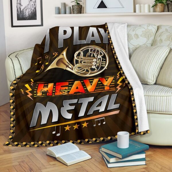 Horn Music Fleece Blanket Sherpa Blanket
