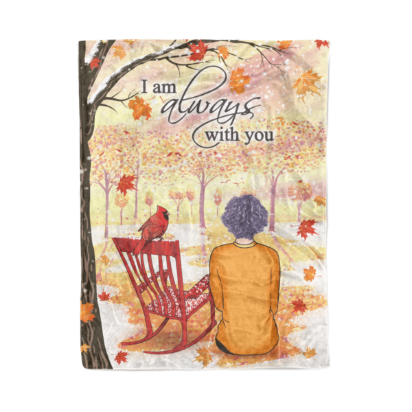 I am always with you Fleece Blanket Sherpa Blanket