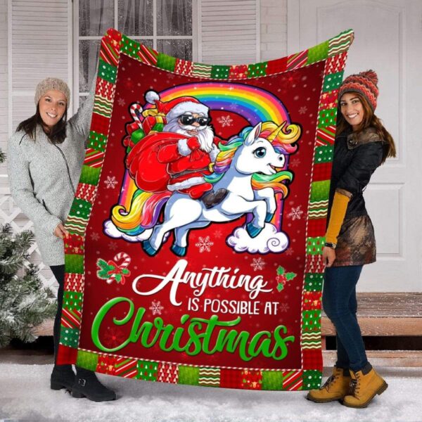 Christmas Fleece Blanket Sherpa Blanket