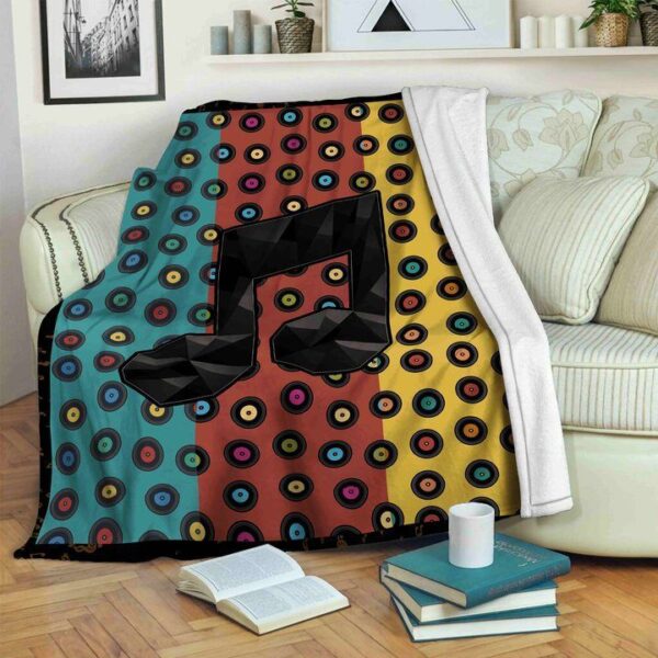 Music Fleece Blanket Sherpa Blanket