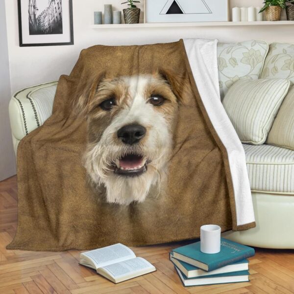 Fox Terrier Fleece Blanket Sherpa Blanket