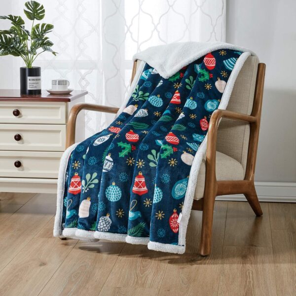 Christmas Fleece Blanket Sherpa Blanket