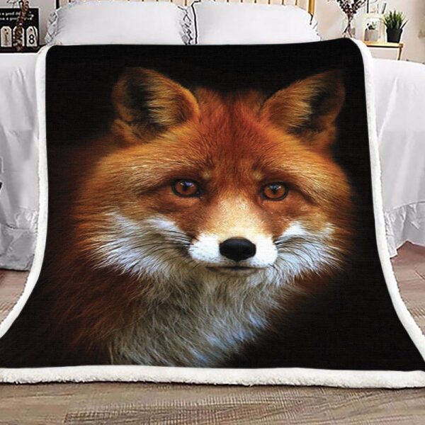 Fox Fleece Blanket Sherpa Blanket