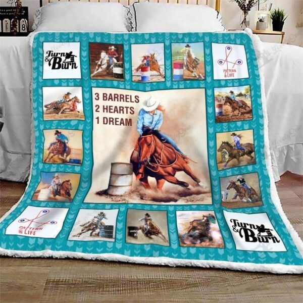 To My Granddaughter Fleece Blanket Sherpa Blanket