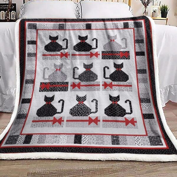 Cats Fleece Blanket Sherpa Blanket