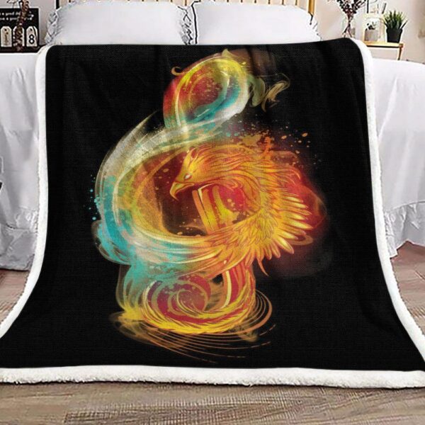 Phoenix Musical Note Fleece Blanket Sherpa Blanket